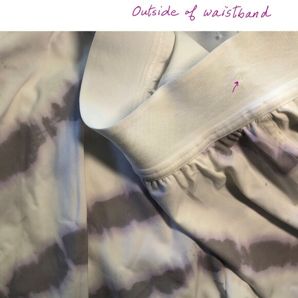 Lululemon Court Rival High-Rise Tennis Skirt 12 LONG in Transverse Lilac Multi - Picture 3 of 5